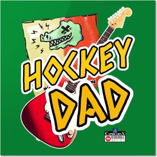Hockey DAD Band Posters and Art